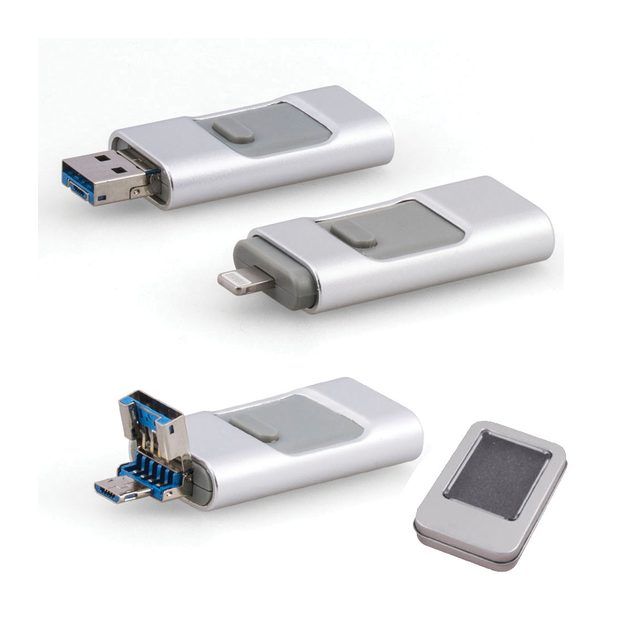 16 GB Metal USB Bellek