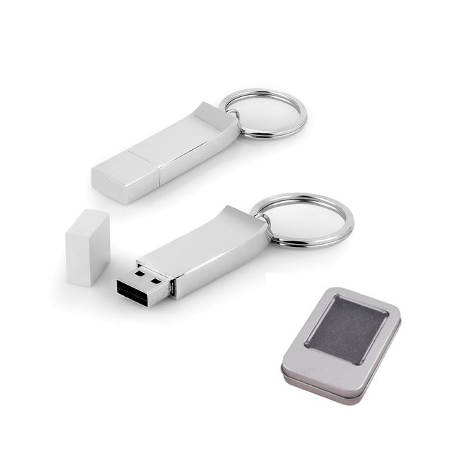 8 GB Metal Anahtarlık USB Bellek