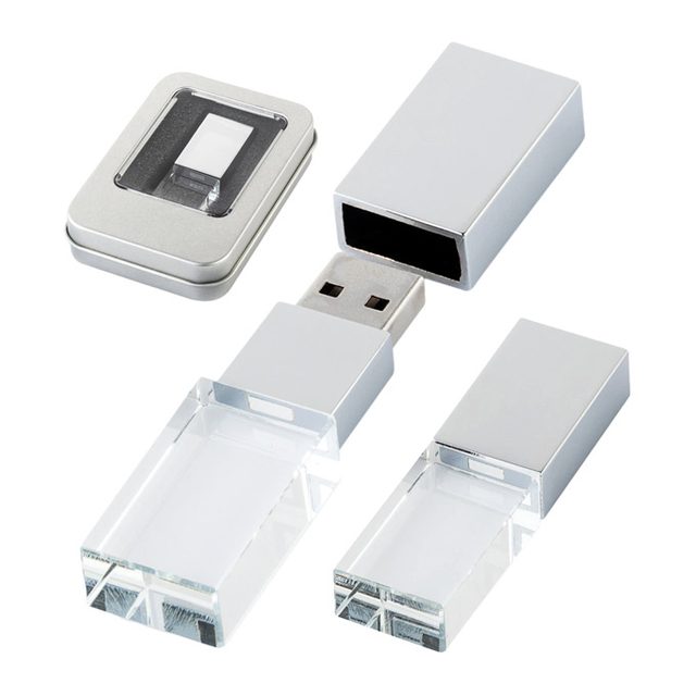 8190-32GB Kristal USB Bellek