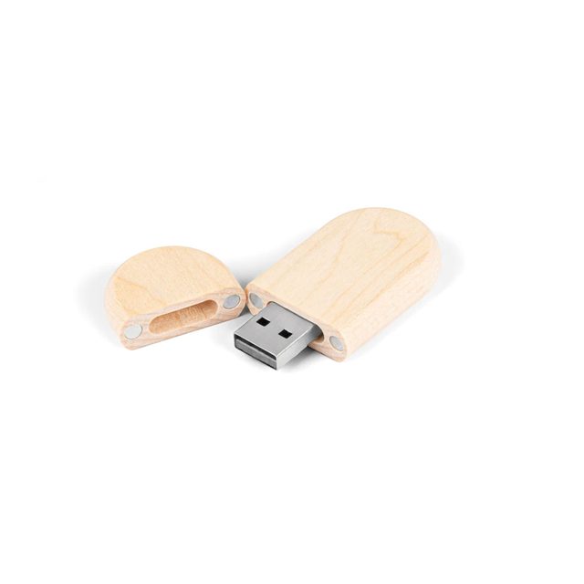 8192-16GB Ahşap USB Bellek