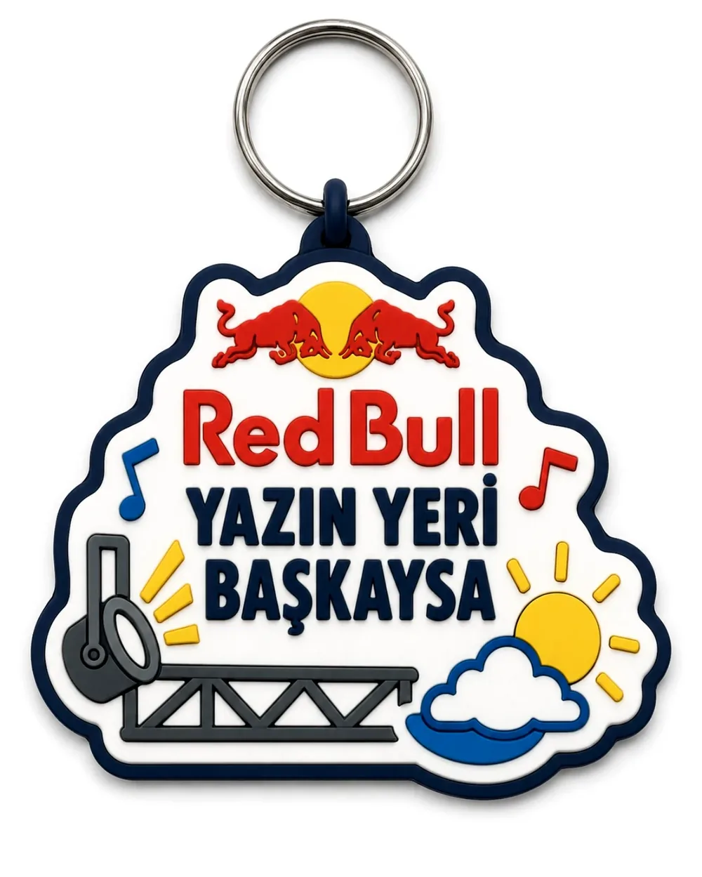 Özel formlu ürün için konsept mockup görseli